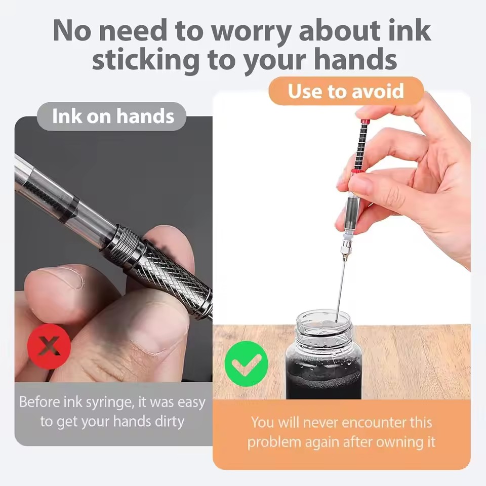 1-10pcs Fountain Pen Filler In - огляд і ціна Scrapbooking